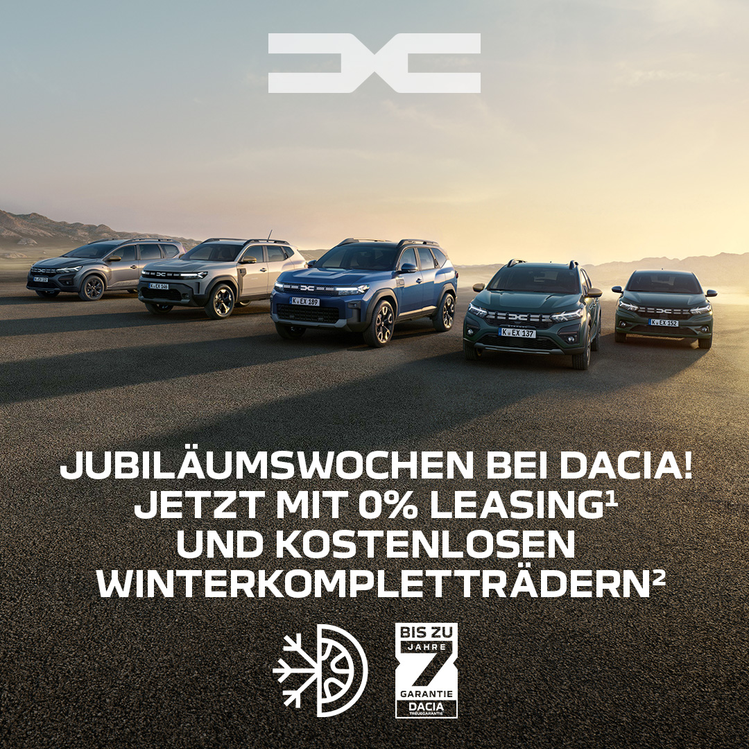Dacia Jubiläumswochen